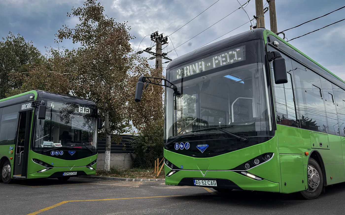 Autobuz Electric Curtea de Argeș